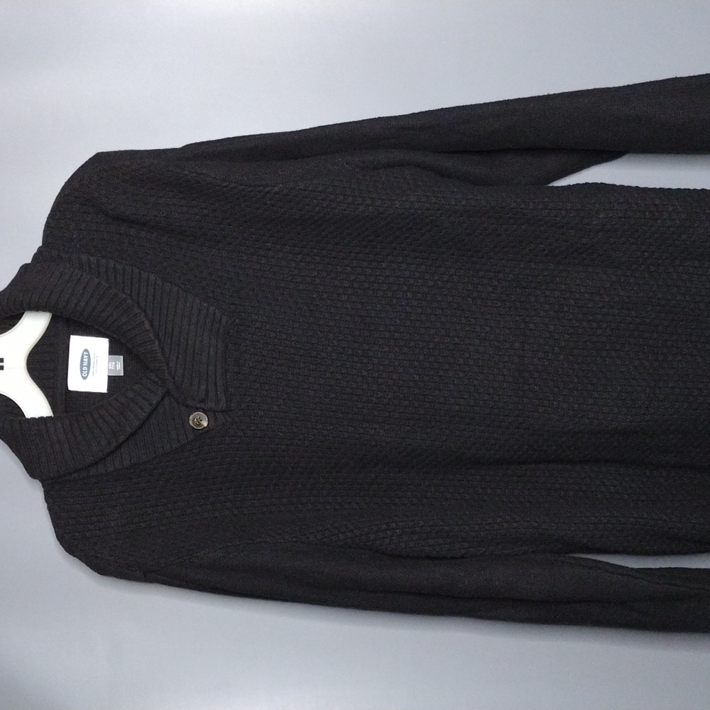 Men Old Navy 2xl textured black sweater